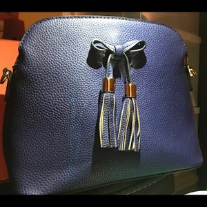 COPY - 👜Cobalt Vegan Leather 3 Compartment Crossb…